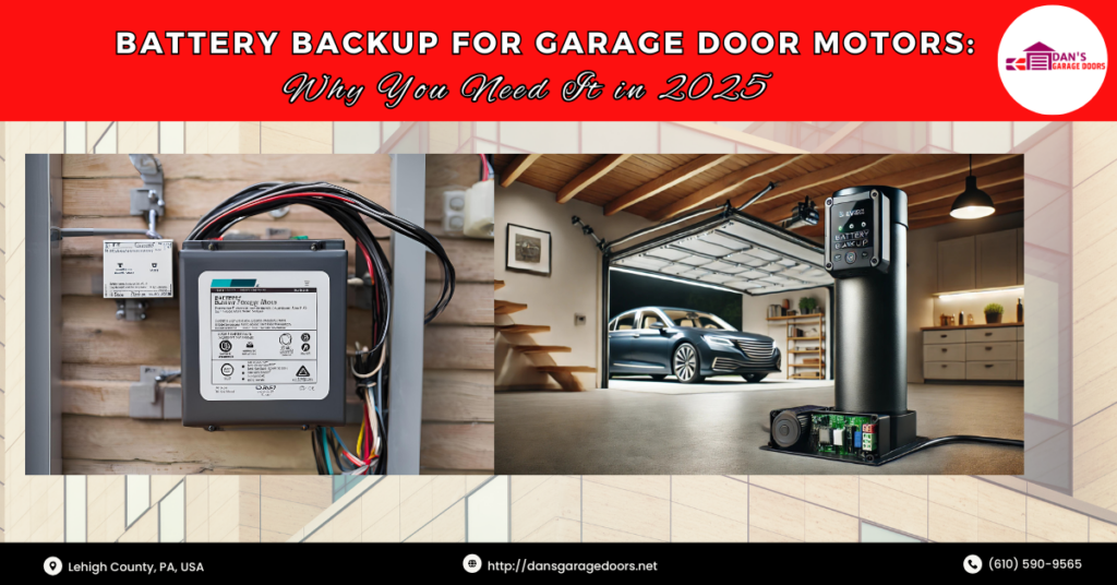 Battery Backup For Garage Door Motors: Why You Need It In 2025 2 Dans Garage Doors 4