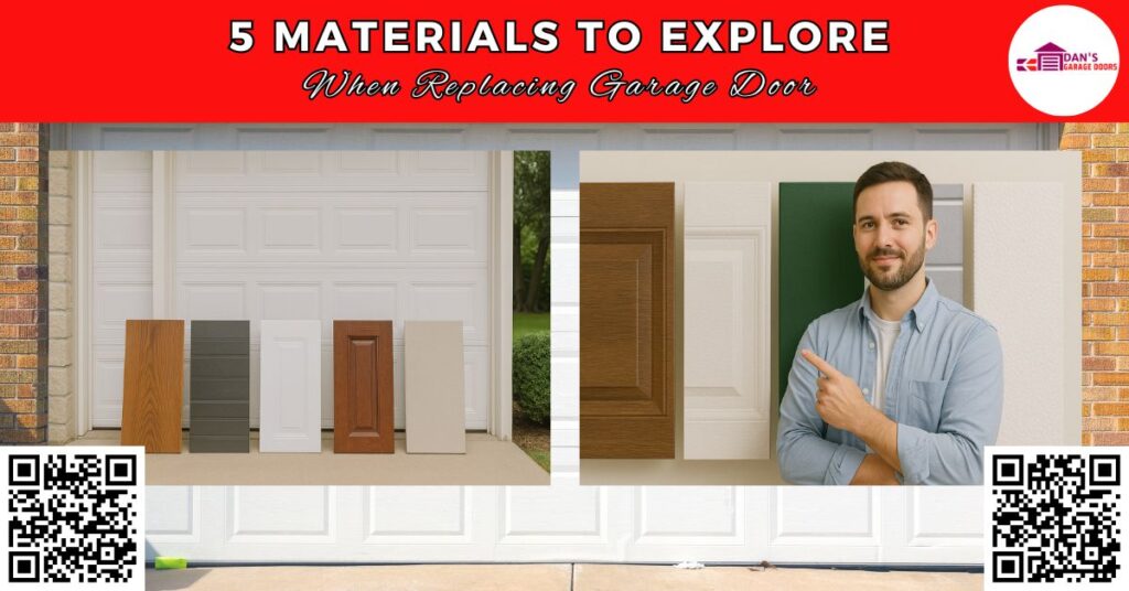 5 Materials To Explore When Replacing Garage Door 7 5 Materials to Explore When Replacing Garage Door - Dan's Garage Doors