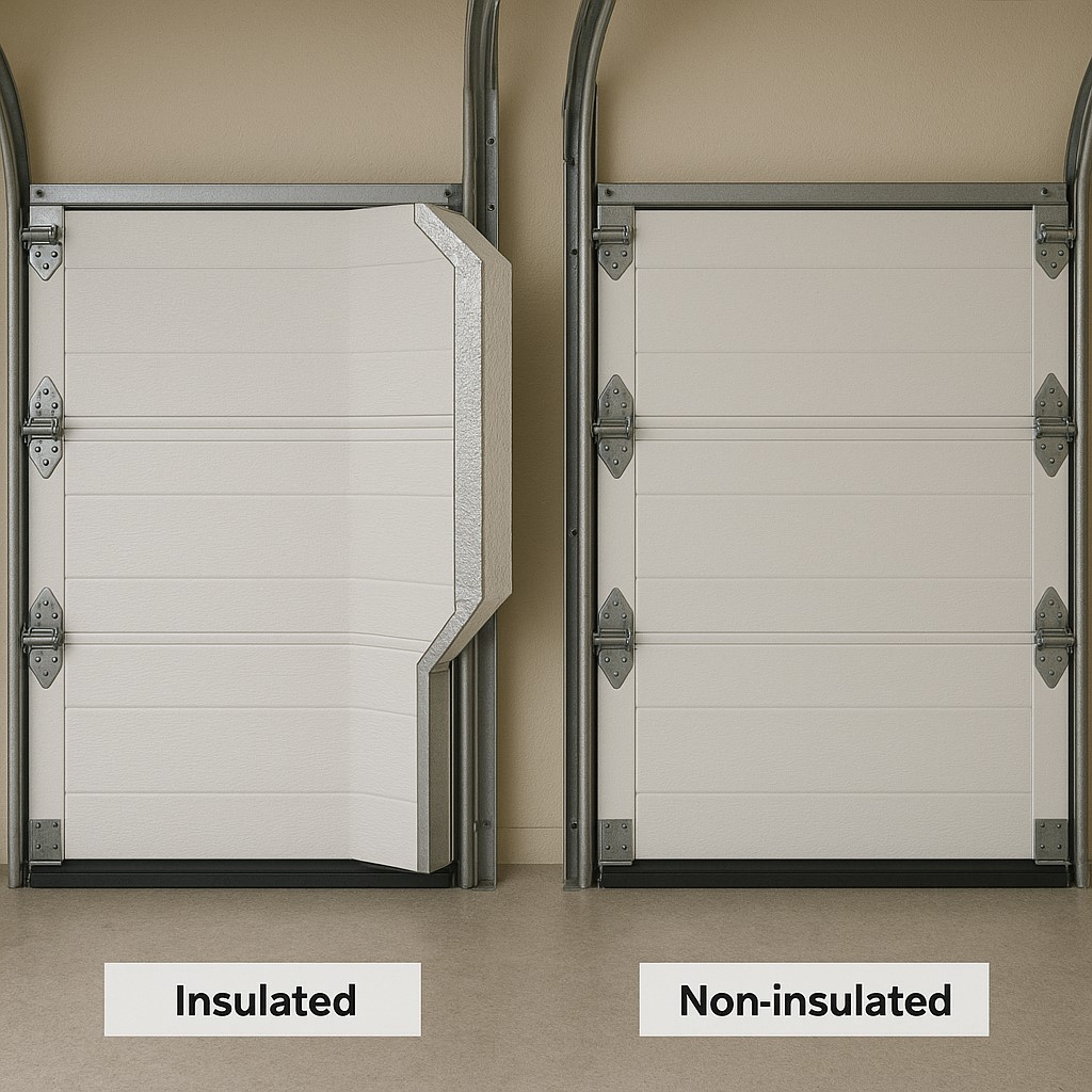 Insulated Garage Door Vs. Non-Insulated: Which Is Better For Pennsylvania? 4 difference