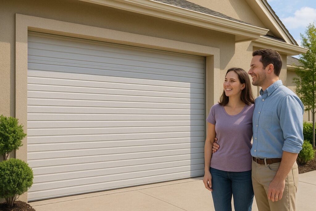 New Garage Door Installation And Property Value: What Every Homeowner Should Know 4 New garage door installation providing peace of mind through enhanced security features, reliable performance, and smart technology integration.