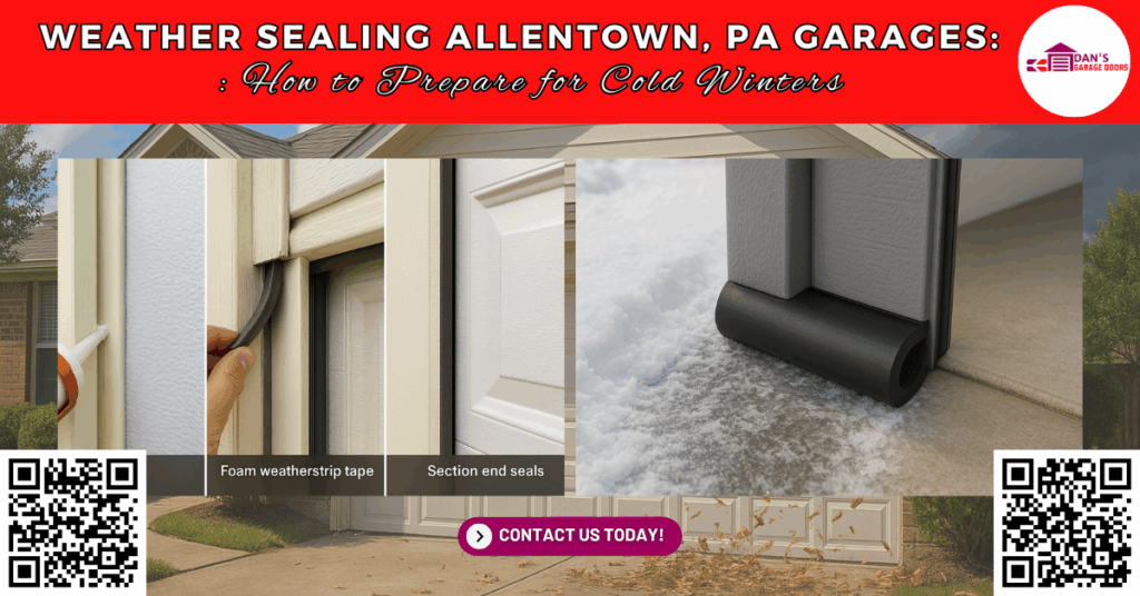Weather Sealing Allentown, Pa Garages: How To Prepare For Cold Winters 8 Weather Sealing Allentown, PA Garages: How to Prepare for Cold Winters - Dan's Garage Doors